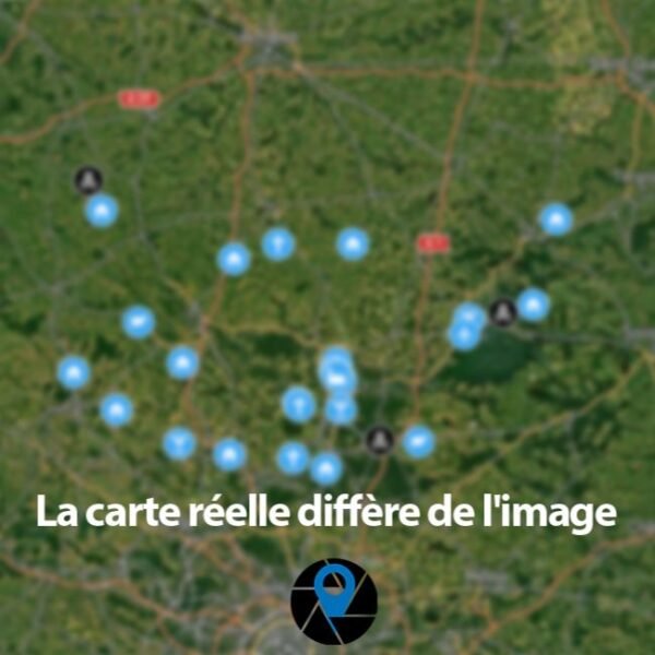 Cartes urbex Oise (60)